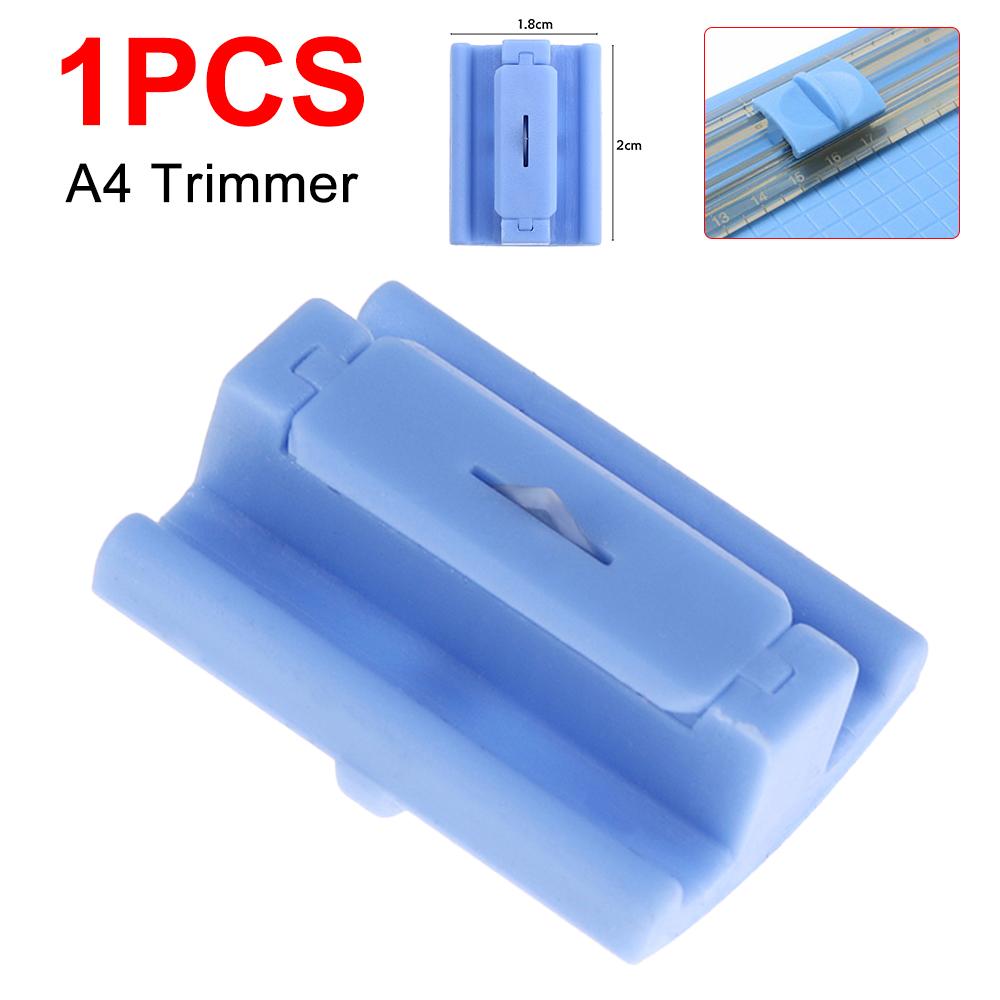 

10 шт. Сменные лезвия для резки бумаги формата А4/А5, гильотинный резак для бумаги с выдвижной линейкой для триммеров для фотографий, товары для скрапбукинга