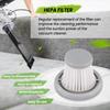 A78U 6PCS HEPA Filter for Handy Vacuum Cleaner Home Car Mini Wireless Washable Filter Spare Parts Accessories