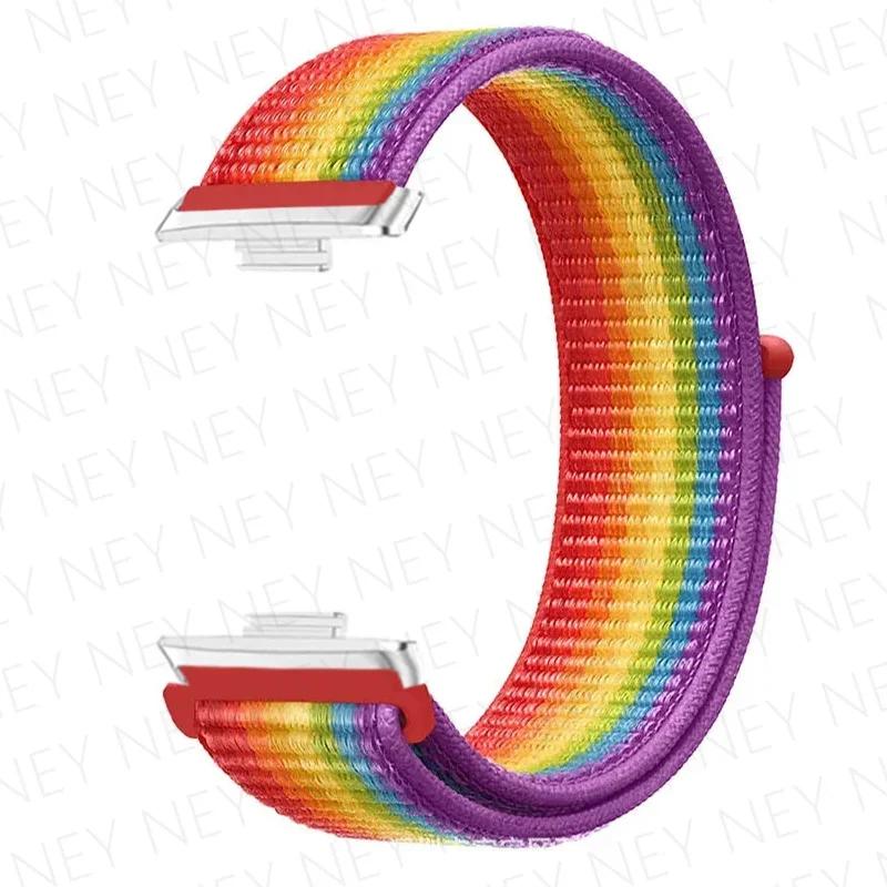 Nylon loop band For huawei watch fit 3 strap smartwatch wristband breathable Sport Watchbands bracelet correa huawei watch fit 3