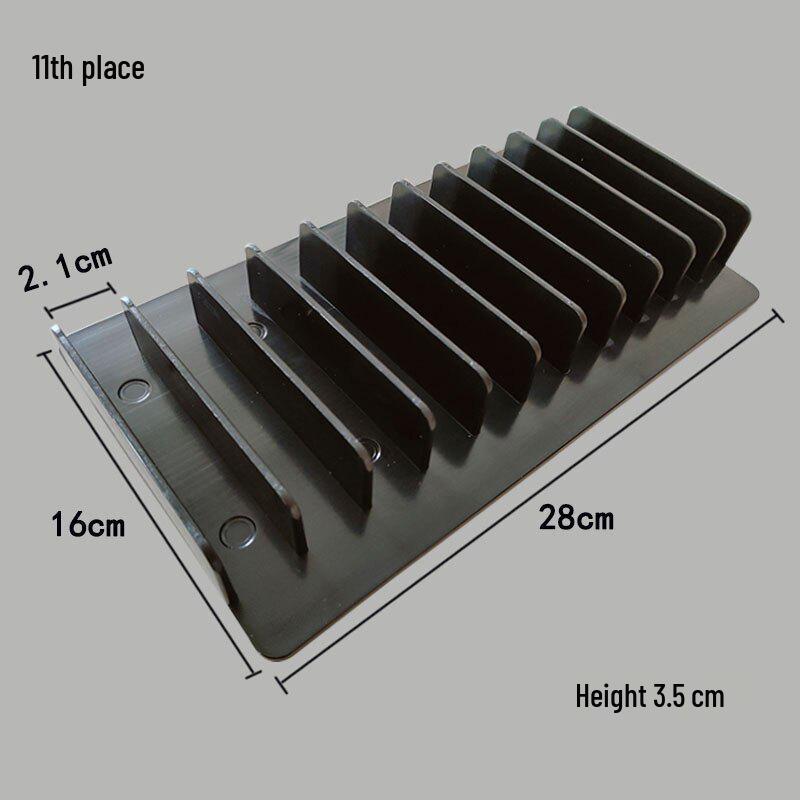 Acrylic Multi-Device Phone & Tablet Stand with Multiple Slots