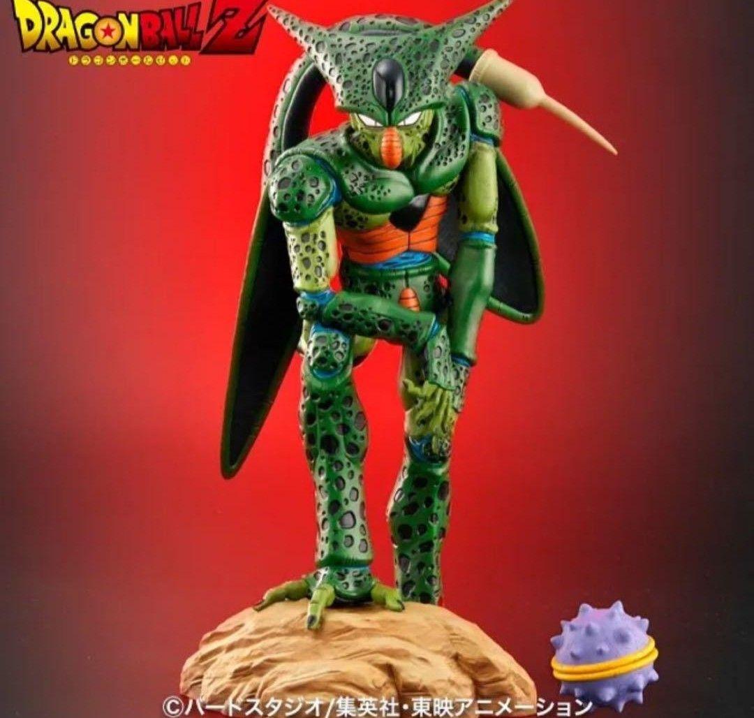 

[USED] Dragon Ball Arise Cell First Form Figure with Limited Bonus Included, Zima