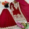 Elegant Coding Embroidered Sequence Work and Moti Work Beautiful Designer Set*