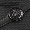 Fashion Men's Luxury Business Quartz Watches Analog PU Leather Wrist Watch  Ideal Choice for Gifts