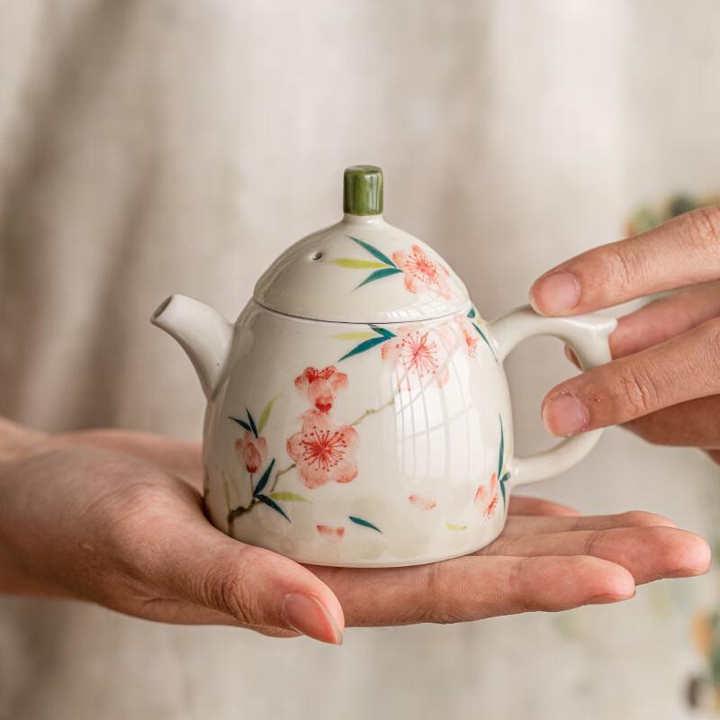 Jiumuqing Ceramic Little Qinquan Teapot