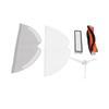 Sweeping Robot Accessories Kit Main Brush Filter Side Brush Duster Cloth Replacement for Xiaomi