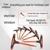 T-Type Insulated Hex Wrench, Flat & Ball Head, Three-Color Non-Slip Handle, Extended Rod Electrician Hex Screwdriver