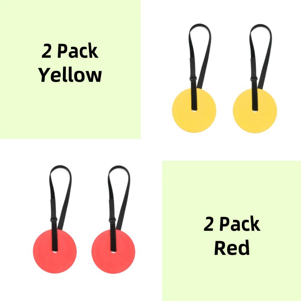 2pcs Adjustable Soccer Training Targets - Portable Football Goal Practice Boards for Shooting Drills, Durable TPE Material