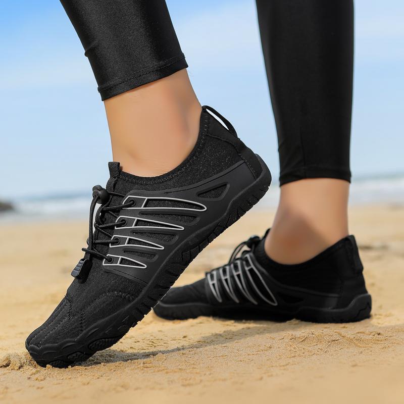 Unisex Aqua Schuhe Leicht Atmungsaktiv Outdoor Watschuhe Schnelltrocknend Strand Aqua Schuhe zum Schwimmen Surfen Kajakfahren Übergröße 36-46
