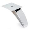 METAL LEG SLOT H105 CHROME