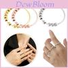 Sterling Silver Rotatable Beaded Finger Ring- The Ultimate Anti-stress Ring For Women
