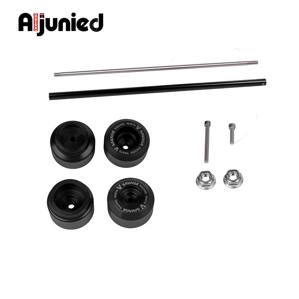 Barres de protection de roue et protections d'axe anti-chute Yamaha MT07 XSR700