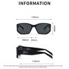 2026 New Y2K Curved Cat-Eye Sunglasses Street Style Fashionable Unique Ladies Stylish Eyewear Shades UV400 Men Goggles