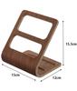 Yamazaki Jitsugyo Remote Control Rack Brown W15 X D12 X RIN Remote Control Storage Natural Wood 6492 (Yamazaki) Approx. H15.5cm