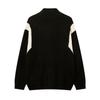 Men's Fall and Winter Embroidered Knit Cardigan Jacket Loose Zipper Sweater