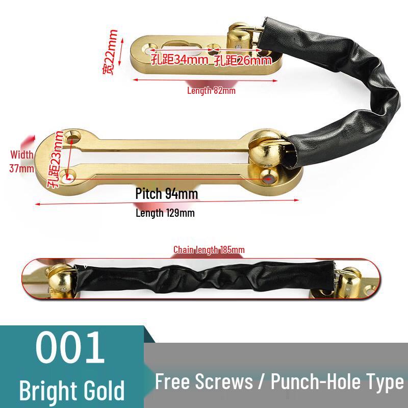

Rongyu Heavy Duty Door Security Chain Latch