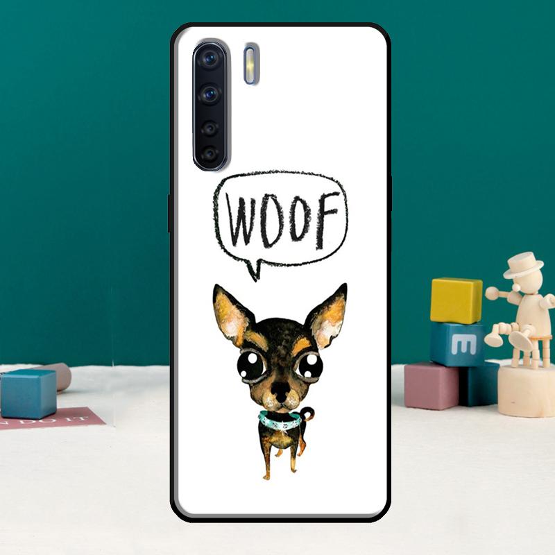 Chihuahua Dog Phone Case For Oppo A15 A74 A94 A54 A18 A38 A58 A78 A98 A40 A60 A80 A16 A76 A96 A57S A17 A77