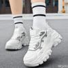 Fashion Four season mesh women's sports leisure fashionable thick soled women's shoes breathable wear-resistant non slip shoes