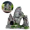 Decorazione Rocciosa in Resina per Acquario: Paesaggio Artificiale di Montagne e Acqua per Acquari