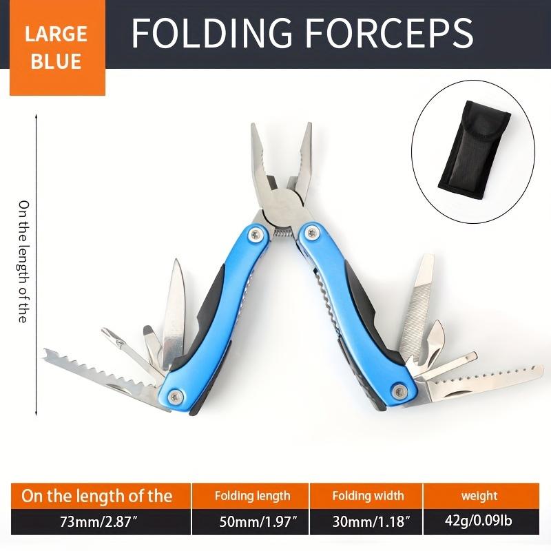 13 In 1 Multi Plier Folding Swiss Knife Pliers Hand Tool Screwdriver Multifunction Knife Tactical Knife Camping Multitools