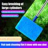 1/2Pcs Strainers Aquarium Fish Tank Cleaning Tool Fish Tank Brush Cleaning Glass Brush Long Handle Adjustable Cleaning Brush