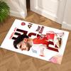 Arsenal Football Player Customizable Name Floor Mat Design for Study room Dormitory Foyer Outdoor Antislip Carpet Decorate Offices Spiritual Gift