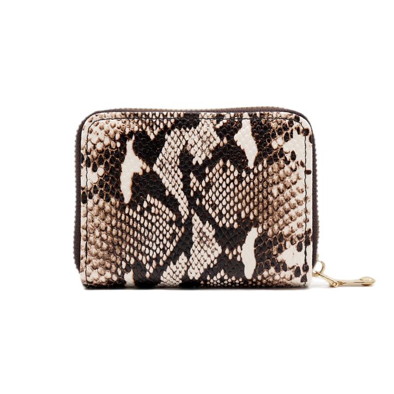New Organ Card Bag, Women's High-end Leopard Print Wallet, Men's Large-capacity Multi-card Multi-function ID Holder