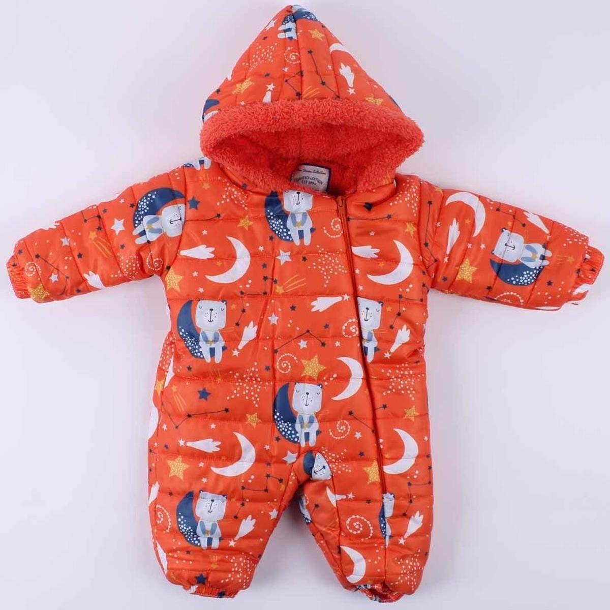 

Комбинезон космонавта с рисунком оранжевого льва для девочки для девочки