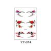 Eyelash tattoo stickers are waterproof and sweat-resistant, disposable and easy to clean, the same type of stickers for lower eyelashes, makeup