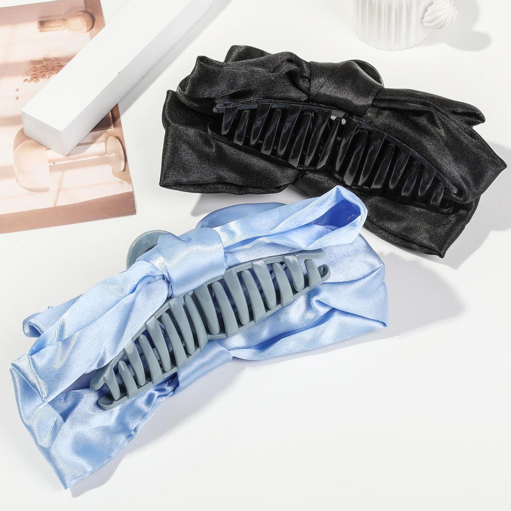 Koreanische Damen Haarkamm Rutschfestes Stirnband Kunststoff U-Form Haarreifen Feste Zähne Stoff Top Haarbänder Kopfschmuck Accessoires Geschenke