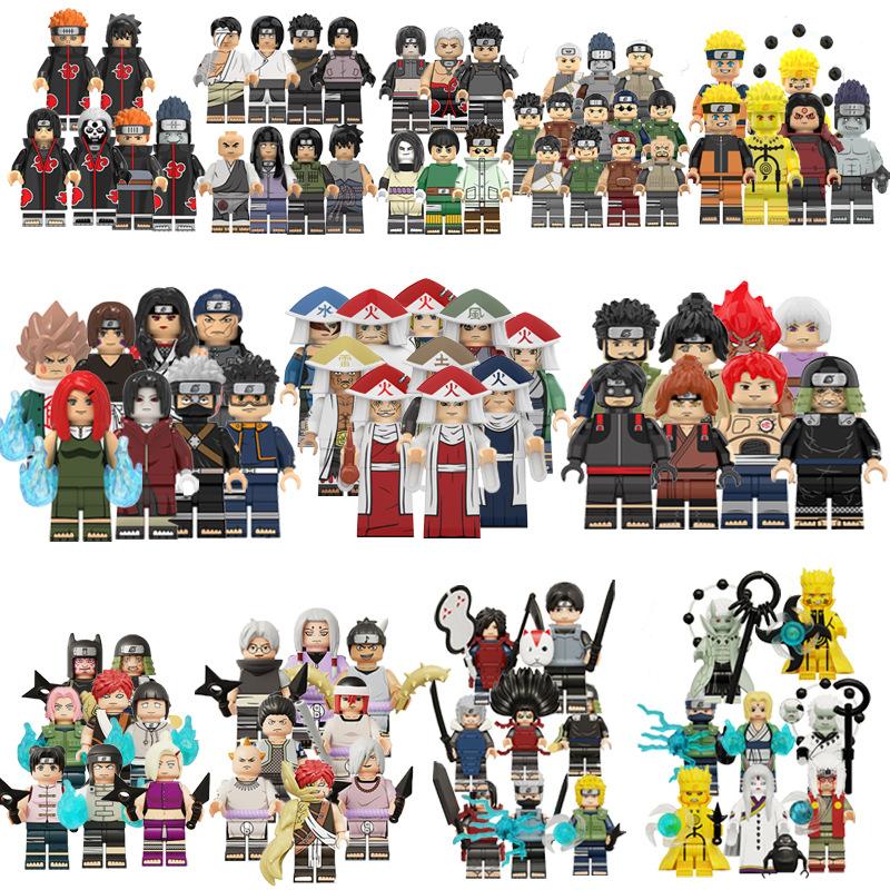 Fire Brand Shadow Series Beutelter Baustein Ninja Minifigur Puzzle Spielzeug 96 Teile