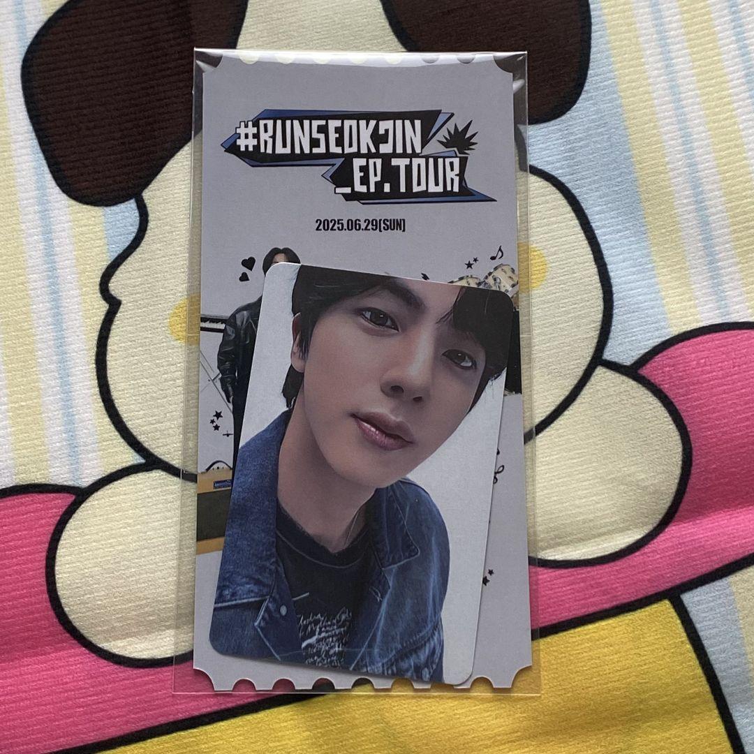 

[USED] JIN BTS 6/29 RUNSEOKJIN_EP.TOUR Trading Card