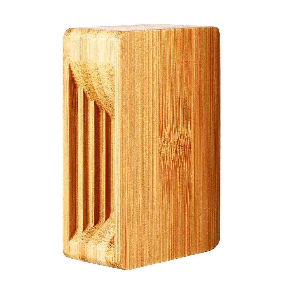 Universal Bamboo Phone Sound Amplifier Portable Creative Phone Holder Stand Natural Loudspeaker Phone Dock Phone Accessories