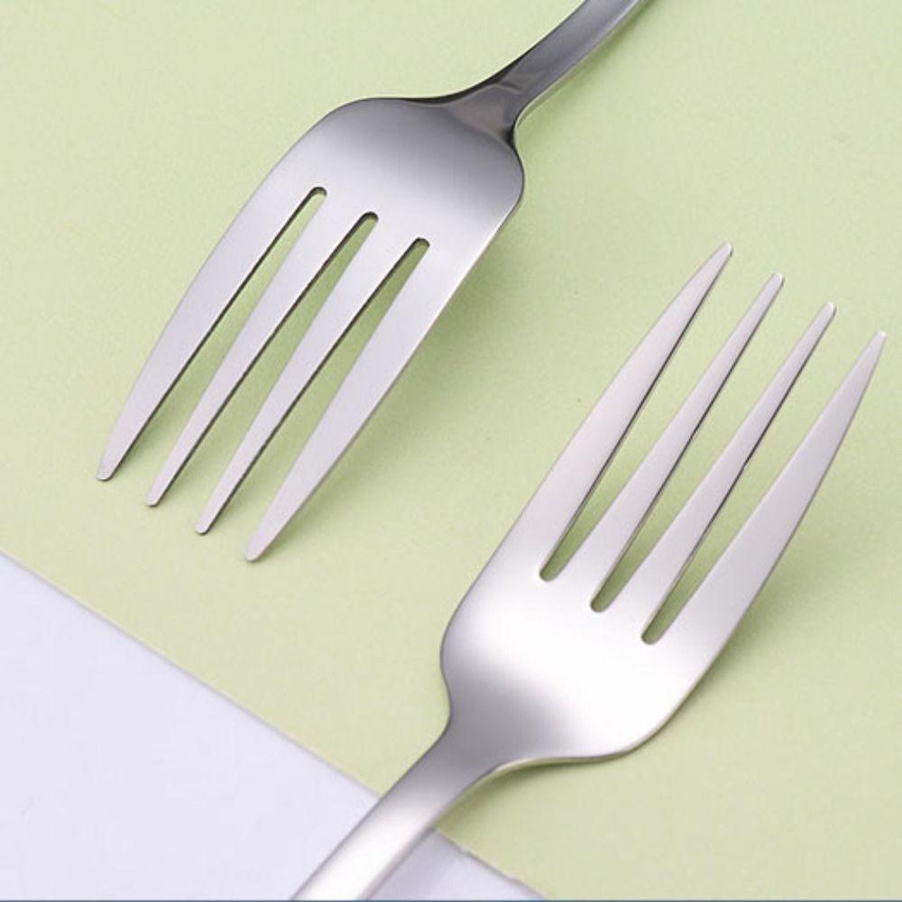 3/2pcs Korean Style Tableware Suit 410 Stainless Steel Flatware Portable Dinnerware  Office