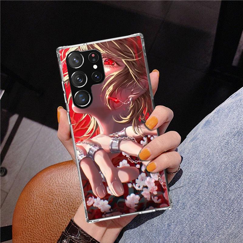 Huner X-Hunters Kurapika Phone Case For Samsung Galaxy S24 S25 Edge S26 Ultra S23 S22 S21 Plus S20 FE + Personalized Print Cover