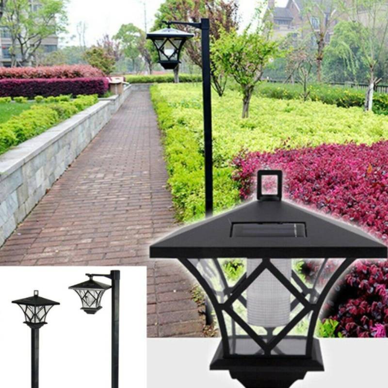 Solar Garden Light 2in1 Led Pathway Lamp For Yard Garden Patio Decor