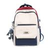 Schoolbag1011 new weight reduction simple backpack junior high school student high school student schoolbag large capacity casual backpack