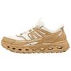 Outdoor Fabric Synthetic Leather Comfortable Versatile Low-Top Casual Shoes Women Sneakers Yellow White 180278-SAND