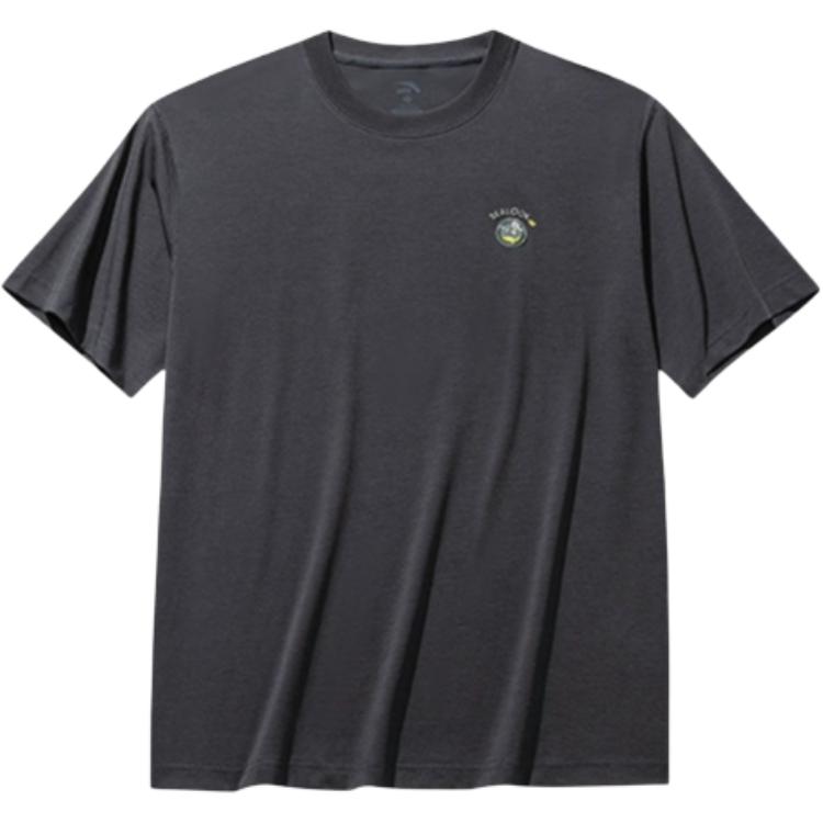 

Anta X Seal Look Collaboration Life Series Simple Versatile Breathable Comfortable Loose Cartoon Animal Print Short Sleeve T-Shirt 172538110-4 XL