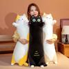Bigger Fuller Cartoon Cat Plush Pillow Toy For Complete Envelopment 35in-51in