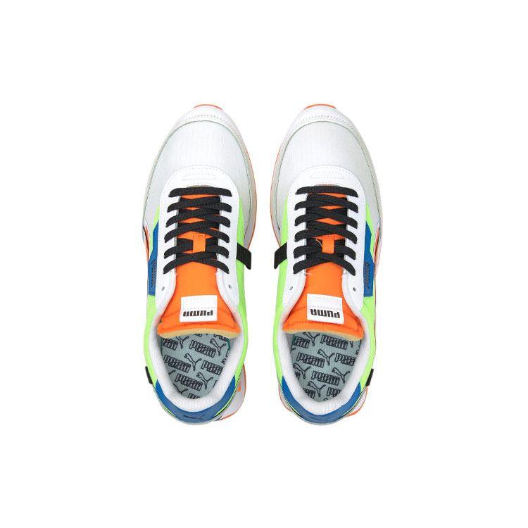 Puma Future Rider Twofold White Green Glare Unisex Sneakers 380591-07