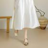 Krazing Pot Full Grain Leather Round Toe Med Heels Autumn Mary Janes Summer Shoes Women Pleated Decoration Pumps