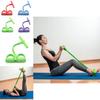 Durable Fitness Gum 4 Tube Resistance Bands For Effective Sit-up Pull Rope Exercises