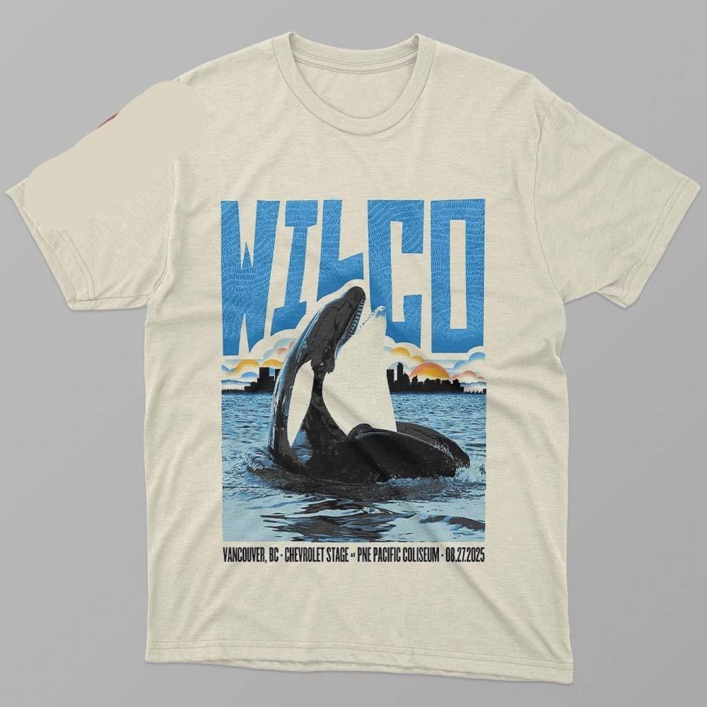 Wilco Vancouver B C 2026 Tee August 27 2026 T-Shirt Gift for Fans All Size S-4 M