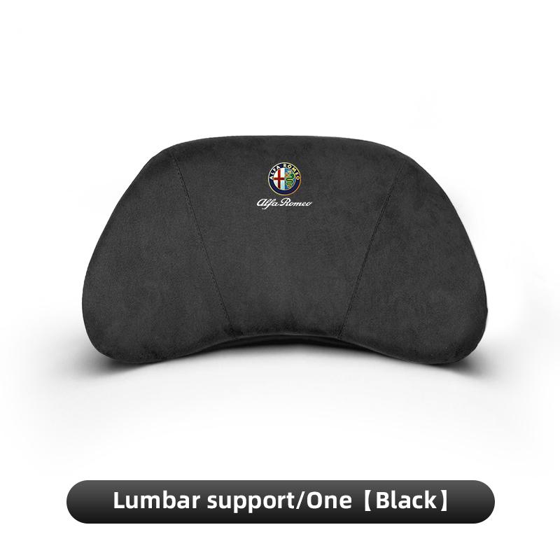 Oreiller de Protection de Cou pour Voiture Appui-tête Coton à Mémoire Support Lombaire Pour Alfa Romeo Giulietta Mito 159 Giulia Stelvio 156 147 Tonale