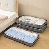 Under Bed Storage Bag Quilt Bag with Transparent Cover Dust Proof Wardrobe Organizer for Clothes Sheets Home Dormitory Closet