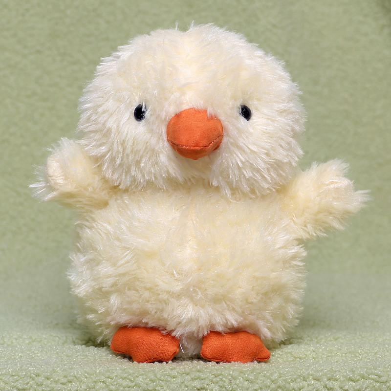 

Cute Curly Unicorn Monkey Owl Penguin Pig Bear Animal Doll For Birthday Gift Girls And Kids Chicken,20cm