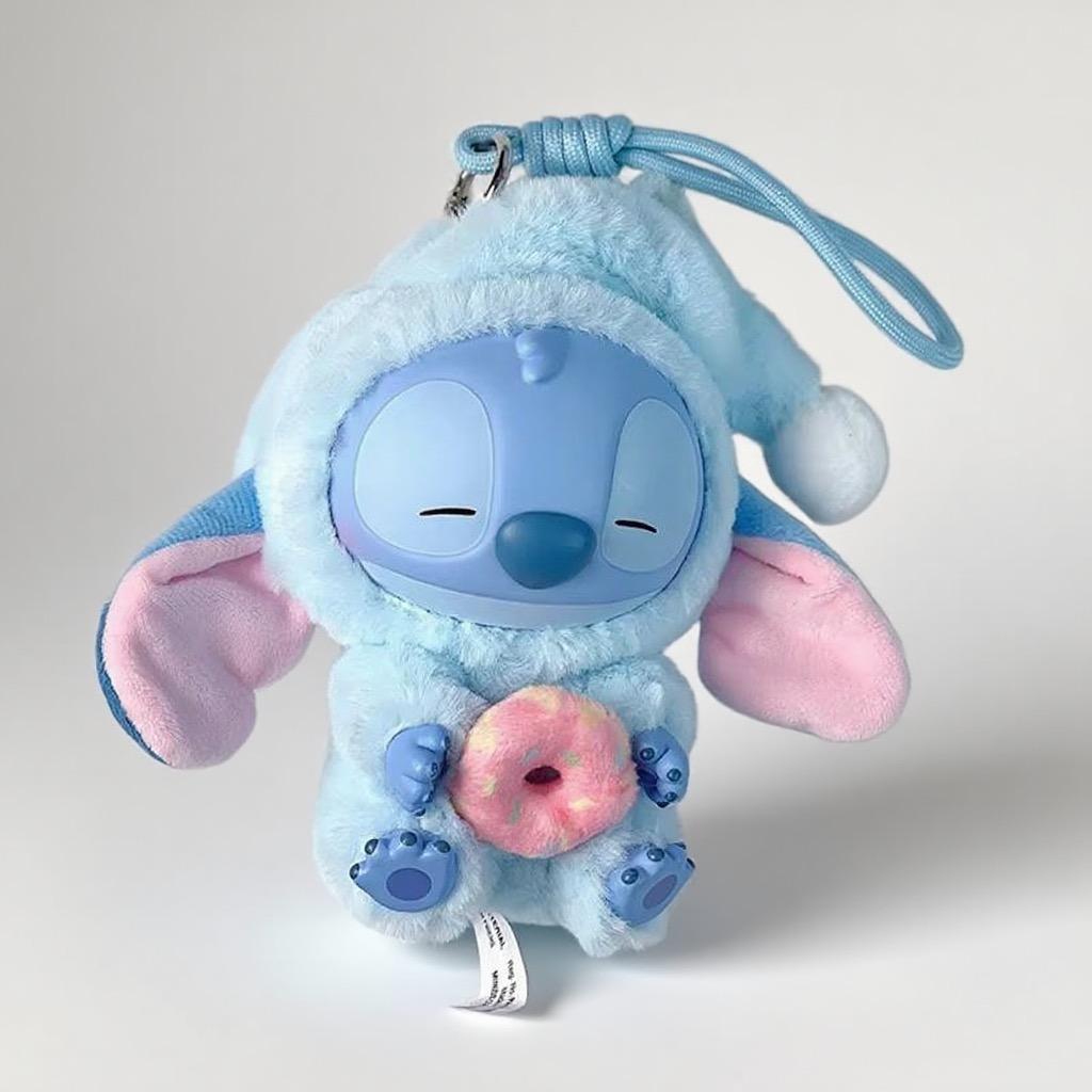 

Stitch Eat Something Before Bed Blind Box Plush Vinyl Toys Cute Dolls Keychains Decor Christmas Gifts for Cuddly Stuffed Fluffy Huggable Kawaii