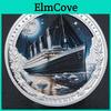 Coin Titanic Commemorative Metal Electroplating Commemorative Medal