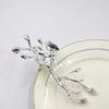 2PCS Luxury Plum Blossom Napkin Ring Elegant Serviette Ring Creative Table Napkin Holder  Banquet
