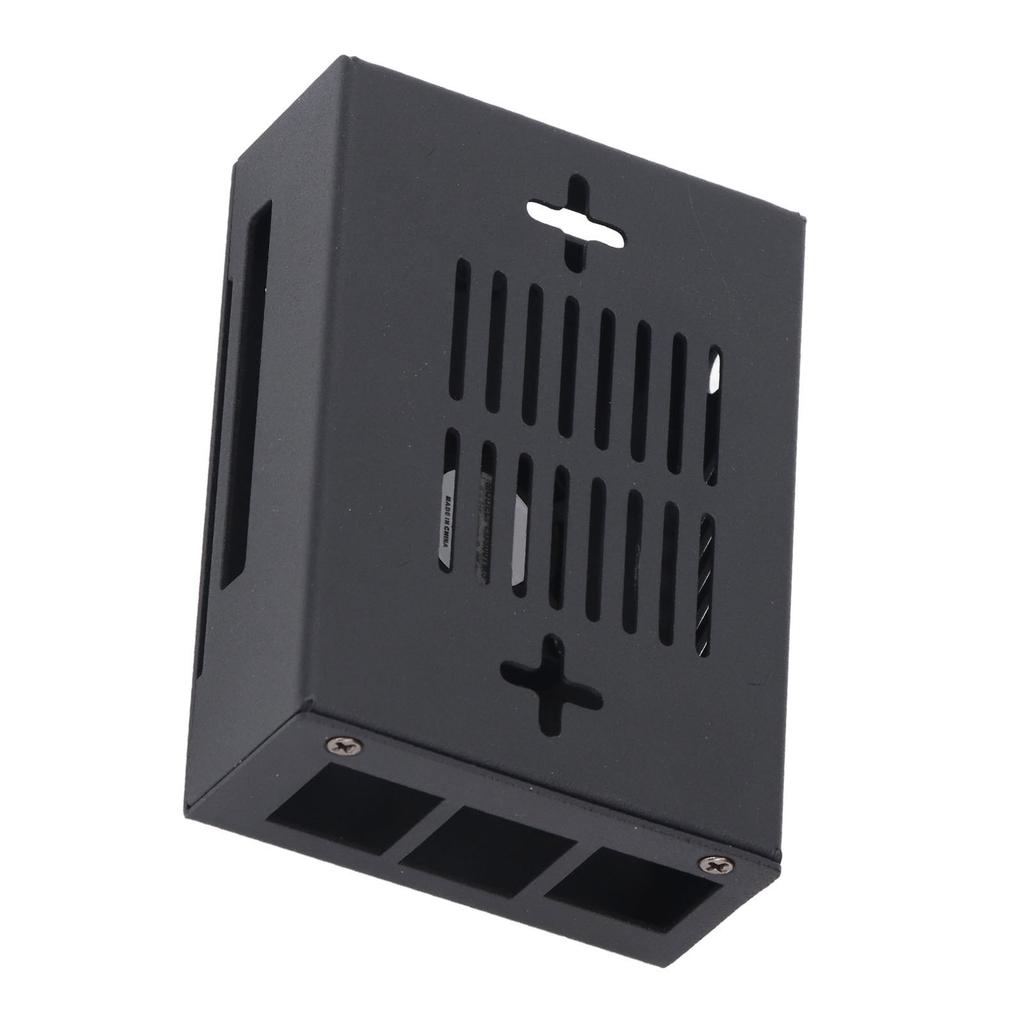 Cooling Case for Orange Pi 5 MAX Zinc Alloy Single Board Computer Metal Cooling Case Enclosure with Fan